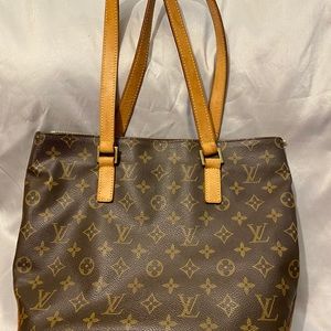 Louis Vitton cabas piano shoulder hand bag